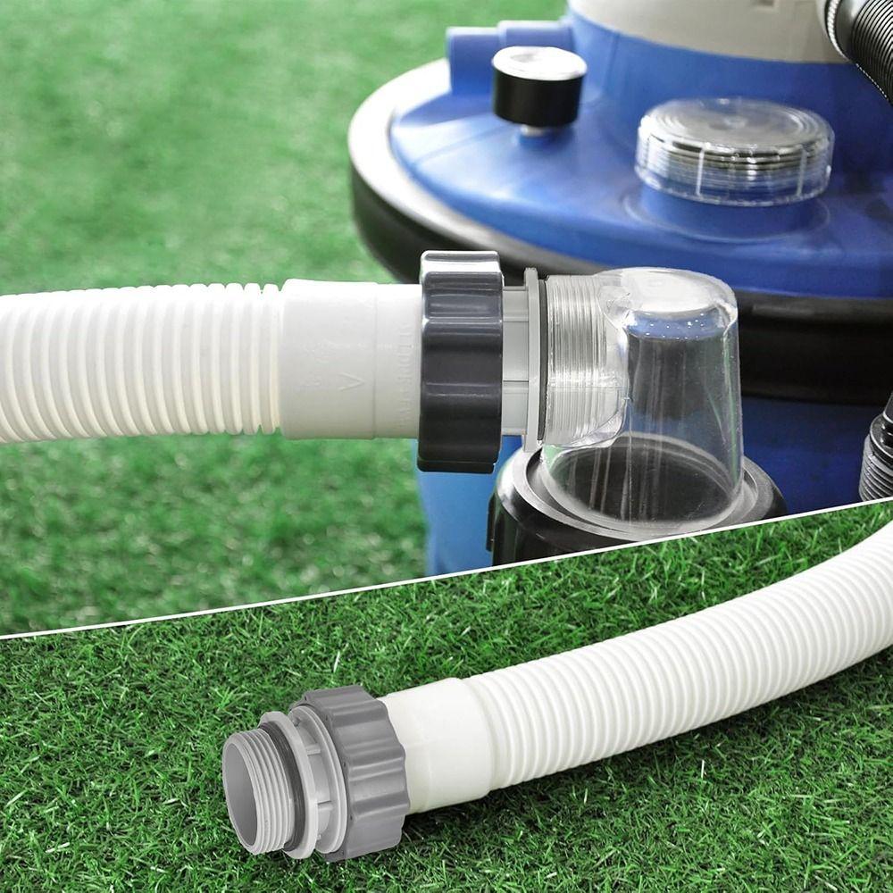 40mm to 1 1/2" Pool Pump Hose Adaptor Plastic Filter Port  Adaptor Pump Replacement  Fit for Intex