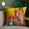 Only Ffools And Hhorses Pillow Case Silky Elegant Comfort Sofa Bed Invisible Zipper
