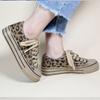 Fashion Spring Autumn Leopard Print 2024 New Woman Footwear Y2k Fashion Offers Arrival In On Offer Original Deals Canvas Shoes for Women