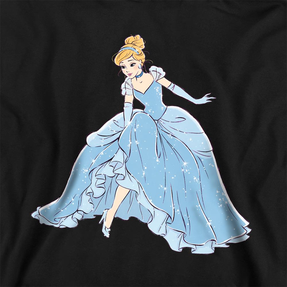 Cinderella Childrens/Kids Sparkling Heather Hoodie