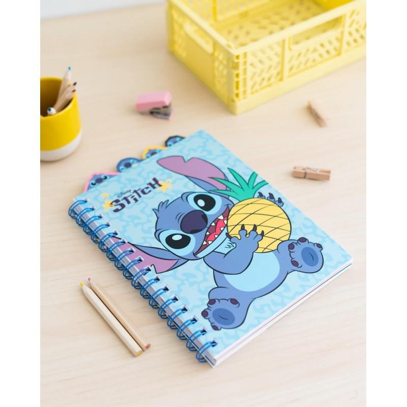 Disney Stitch - 3-compartment pencil case from the Tropical collection