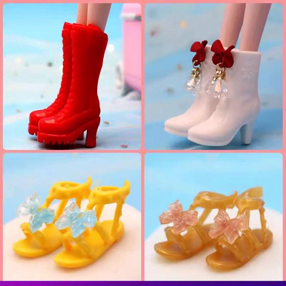 Quality High Heels Shoes 30cm Super Model Boots High Quality Doll Casual Shoes Doll Accessories