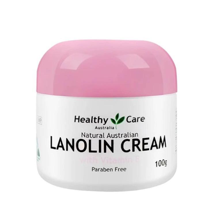 Australia Healthy Care Grape Seed & Lanolin Moisturizing Tone-Up Cream, Non-Greasy, 100g
