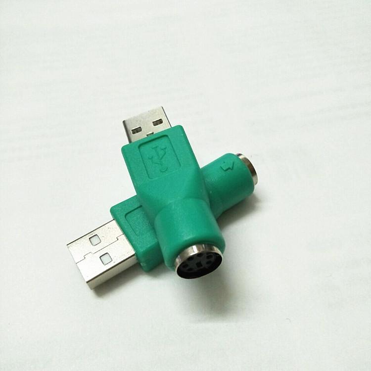USB-адаптер на PS/2 для мыши - Преобразователь Male USB в Female PS/2