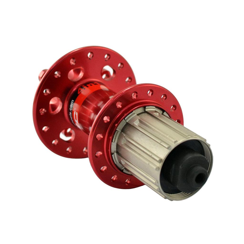 NOVATEC D791SB D792SB MTB 32 Hole Disc Hubs NA2354 + w/Skewers,1 Pair, Red,