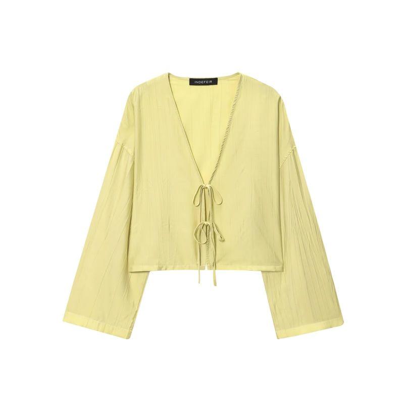 Kaslead New Arrival Women's Clothing Fashion Style Fashion Wrinkle Effect Coat Shorts 5427733 1255451