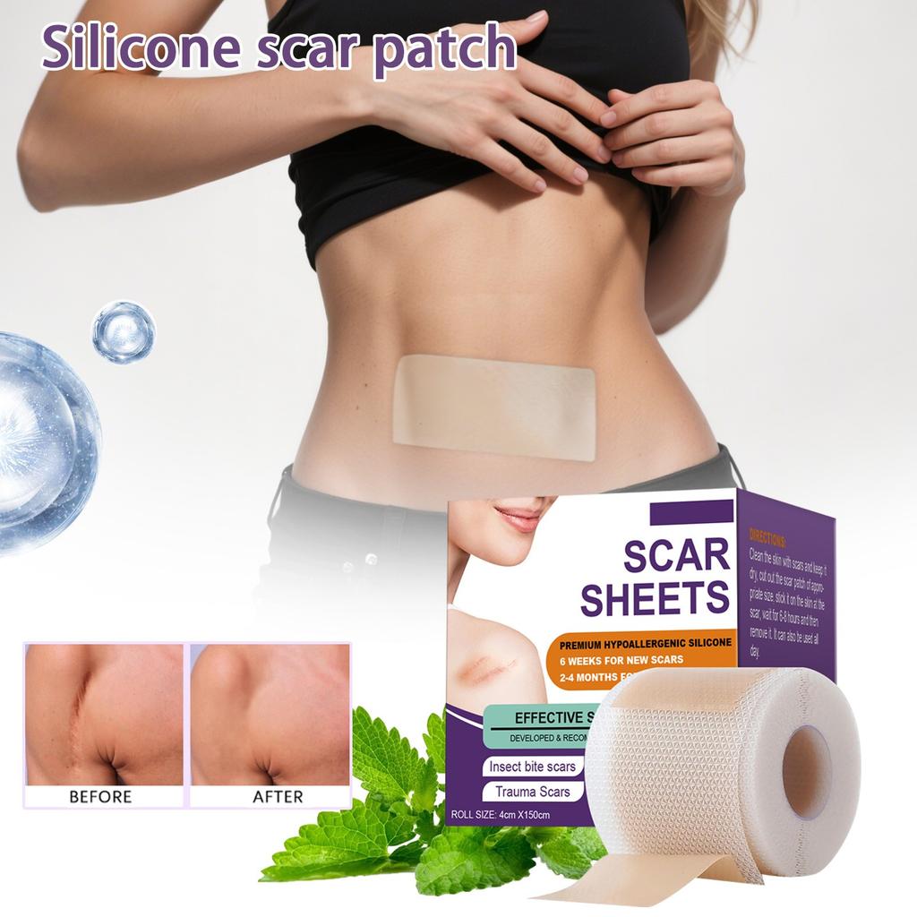 Silicone Scar Tape, Silicone Scar, Scar Tape, Reusable Silicone Tape, Suitable For Adults, Suitable For Both Men And Women
