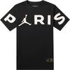 Jordan X Paris Saint-Germain Wordmark Tee Black Men Streetwear CK9785-010