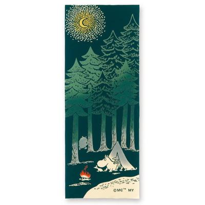 Miyamoto Towel Муми-тролли Тэнугуи Рука Снусмумрик Лагерь 33 x 90 см Сделано в Японии 51014 Ручная окраска (Японское полотенце) - Муми-тролль, и - Прибл.. - -