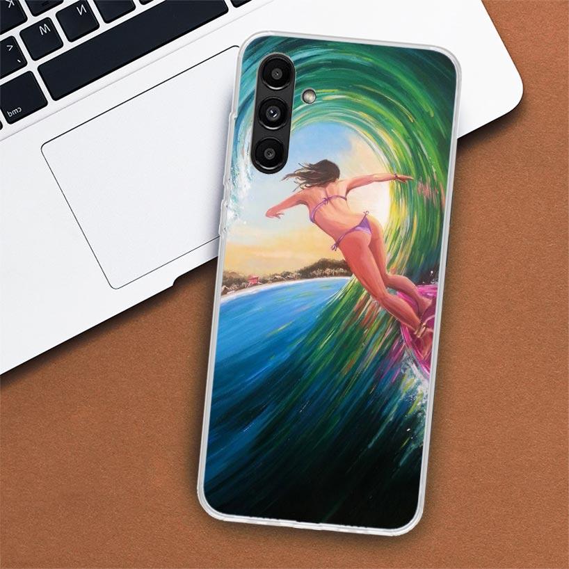 Эстетический чехол для телефона Samsung Galaxy A55 A54 A53 A52 A15 A14 A13 A12 A35 A34 A33 A32 A25 A24 A23 A22 A04S A03S A02
