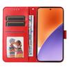 Для Xiaomi 15 Чехол Кожаный кошелек с оттиском подсолнуха Чехол для телефона