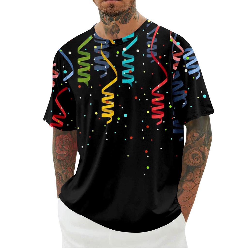 Мужская футболка, свободный повседневный топ с короткими рукавами, мужской топ с короткими рукавами