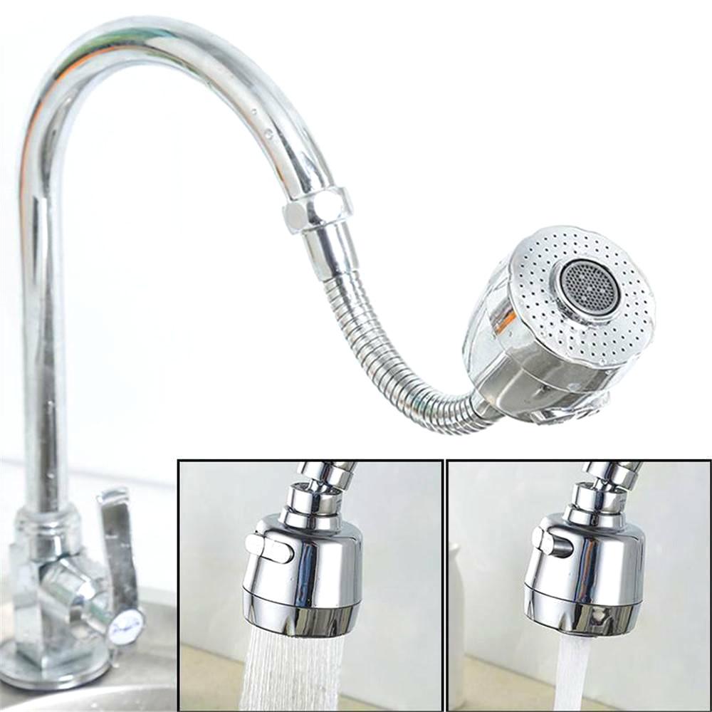 Sink Filter Water Saving Kitchen Faucet Extender Faucet Nozzle 360 Degree Aerator Swivel Tap