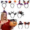 Spider Pumpkin Hairbands DIY Hair Accessories Spider Web Head Wrap Halloween Headband  Boys/Girls
