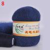 Soft Mink Velvet Wool Yarn for Knitting Long Plush Wool Cashmere Crochet Yarn Handmade Knitting Scarf Sweater For Fall Winter