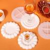 Пузыристый кружевной подстаканник силиконовые формы DIY цемент Nordic гипсовая подставка круглая форма для керамики домашний декор ремесла подарок
