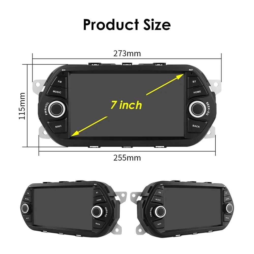 7inch For Fiat Tipo Egea 2015-2017 Android Car Radio Stereo Unit Multimedia Radio Wireless  Carplay Auto Wifi Stereo Screen