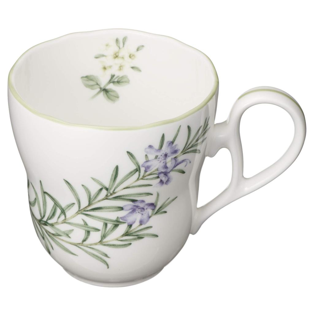 Кружка костяная Noritake English Herbs Розмарин, 295 мл, подходит для микроволновой печи, Китай, T97855/4942