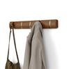 Настенный крючок Umbra, Вешалка на стену, Крючок для хранения, Деревянный, 23188501227, Орех/Золотой