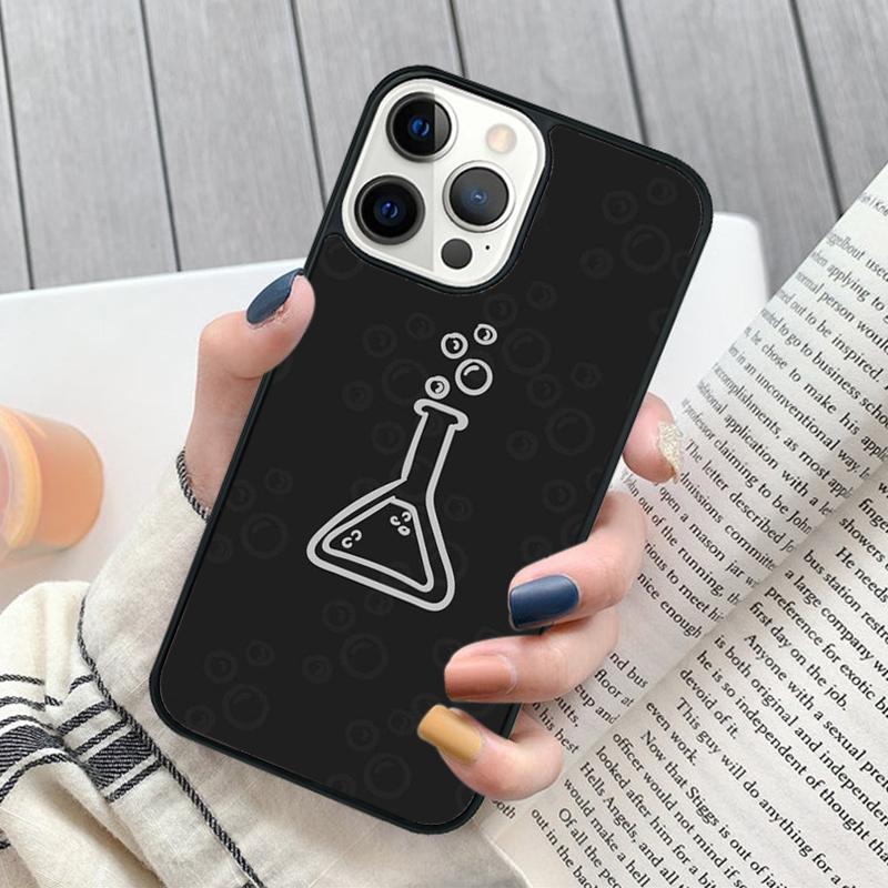 Science Chemistry Style Phone case For iPhone 17 Air 16 15 14 11 12 13 Pro MAX Plus cover shell coque