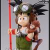 16СМ Аниме Dragon Ball Фигурка Сон Гоку DRAGONBALL SNAP COLLECTION Серия Транспортных Средств Модель Пилота в Костюме Игрушка Кукла Фигурка Действия