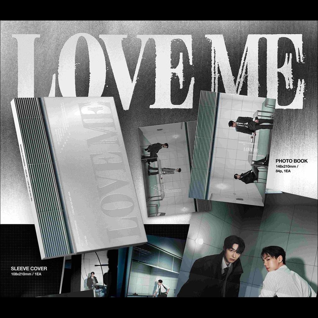 ШОНУ И ХЕНВОН (MONSTA X) [ЛЮБИ МЕНЯ] ЛЮБИ МЕНЯ ИЛИ НЕТ Версия. EP-альбом + бесплатный подарок