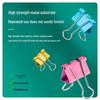 Deli 32mm Medium Colored Binder Clips