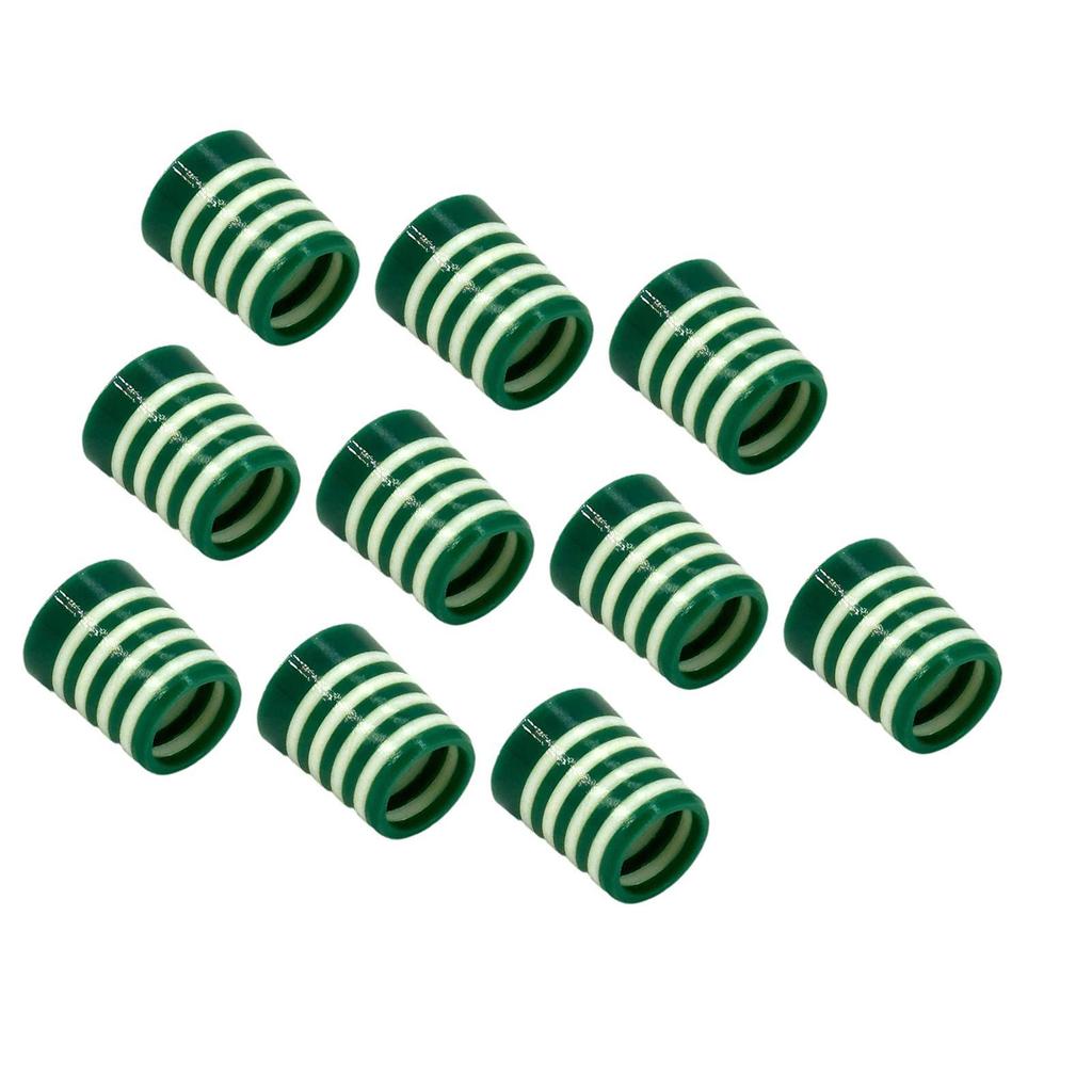 10 Pieces Golf Ferrules Golf Club Shaft Ferrules Portable .370 ID:0.370" Od:0.540" Length:0.750" Taper Tip Adapter for Sports