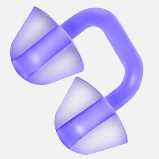 Затычки для носа для плавания Удобная силиконовая защита для носа Многоразовый водонепроницаемый зажим для носа для плавания Профессиональные аксессуары для плавания, дайвинга и серфинга