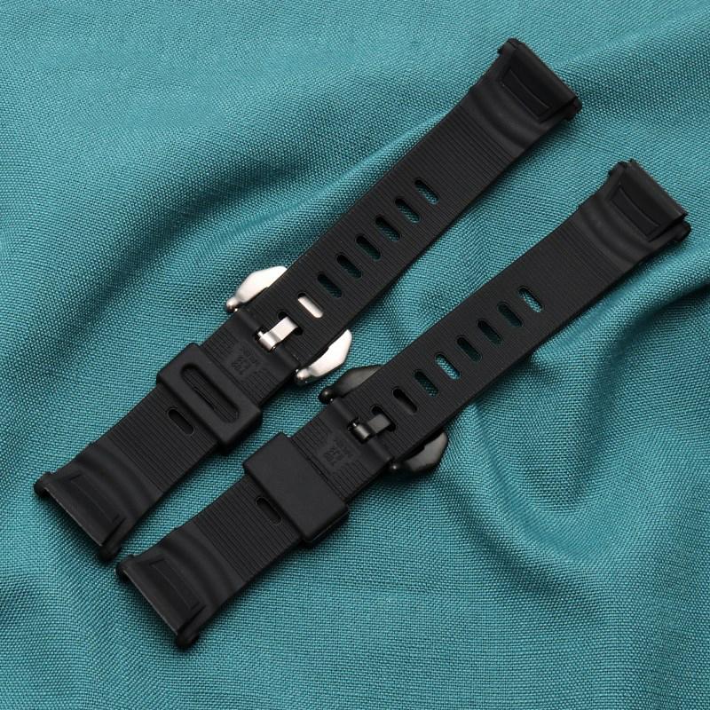Силиконовый ремешок для часов Casio 3206 3135 PRG-130Y PRW-1500 PRW-1500Y Специальный ремешок PROTREK 26*18 мм Мужской ремешок для часов Браслет