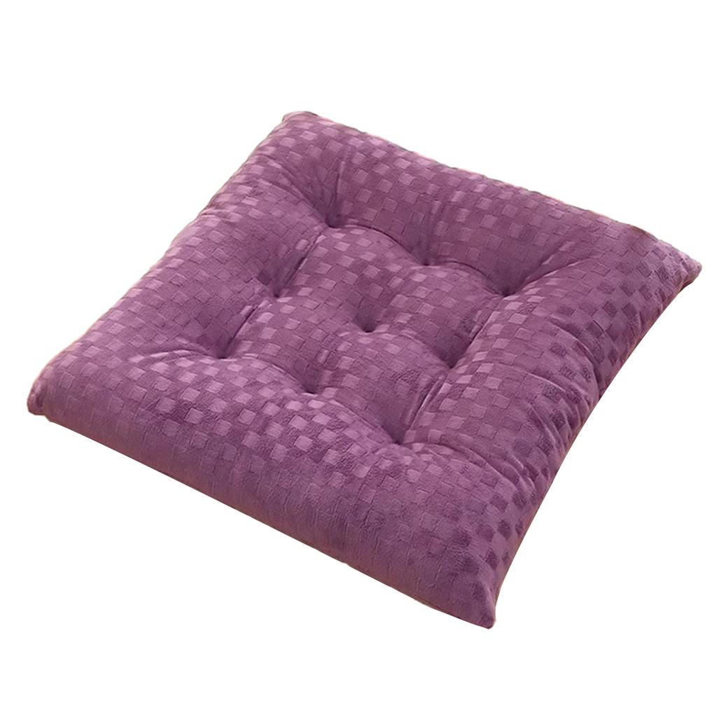 Crystal Velvet Seat Cushion Dinning Chair Pad Indoor Outdoor Soft Padded Seat Cushion Mat for Car Study Living Room