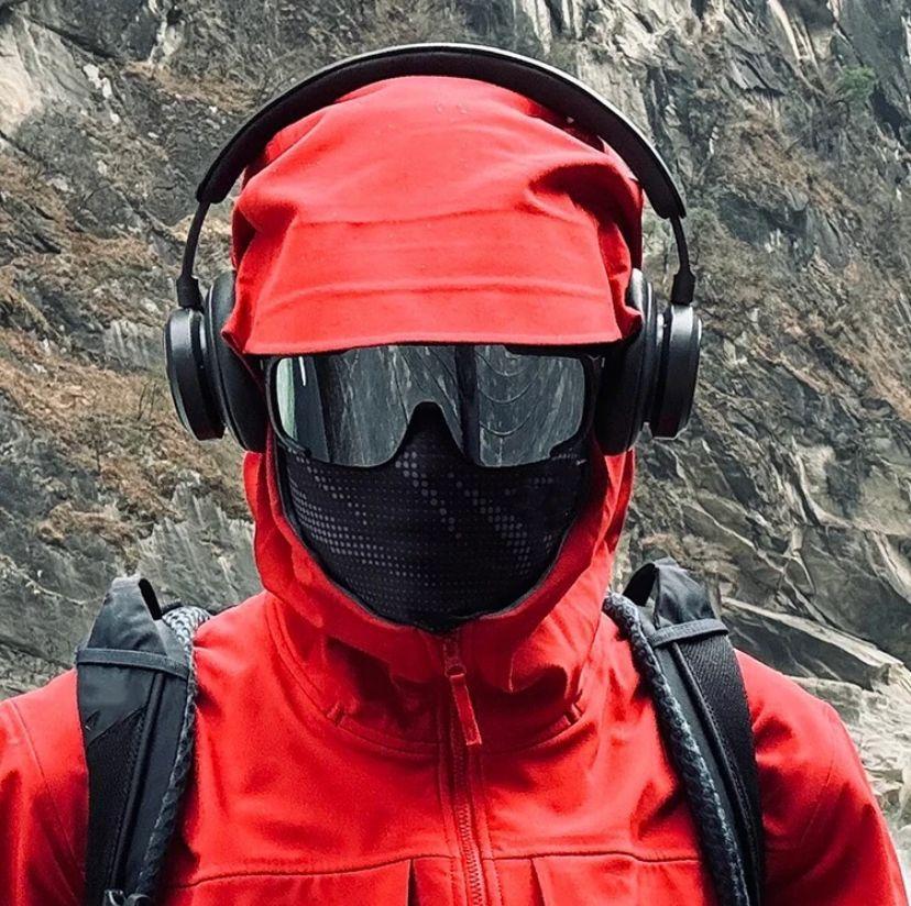 Spring And Summer One-Piece Sunglasses Women'S Big Face Windproof Riding Glasses Men'S Trendy Reflective Sports Eye Protection Ski Goggles