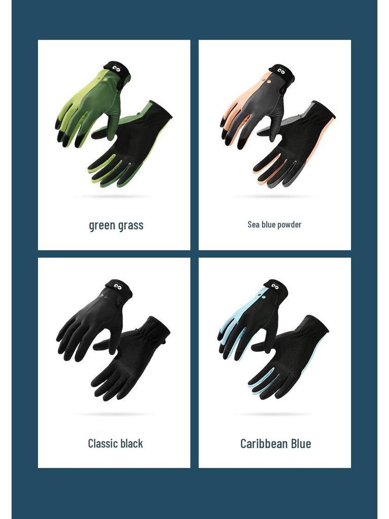 Men's Anti-UV Summer Waterproof Gloves: Non-Slip, Wear-Resistant for Surfing, Fishing, and Diving