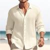 Мужские хлопковые длинные рубашки на пуговицах с длинным рукавом, повседневная рубашка, мужские осенние рубашки на пуговицах