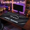 MAN Truck Customized Name Text Mouse Pad, Large Desk Mouse Mat Personalized Home Office Present