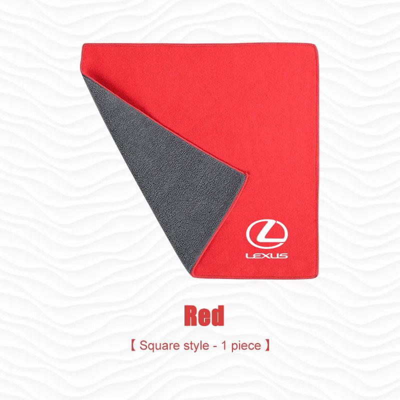Car Cleaning Brush Tool Dust Remover+Suede Fleece Microfiber Wash Towel For Lexus ES RX NX LS UX LM LX GX LC RZ IS CT GS RC HS IT8