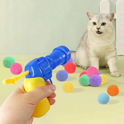 Забавный кот, интерактивный тизер, обучающая игрушка, креативные котята, мини-помпоны, игры, игрушки, товары для домашних животных, аксессуары, игрушки для кошек