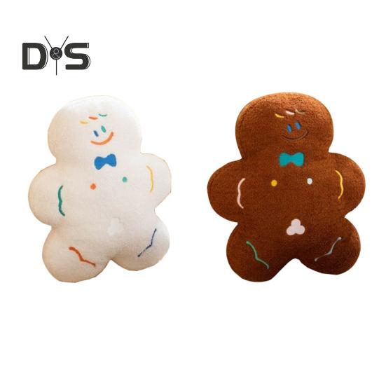 Пряничный человечек плюшевая игрушка мягкая рождественская кукла печенье для детей плюшевое праздничное украшение подарок на день рождения для мальчиков и девочек