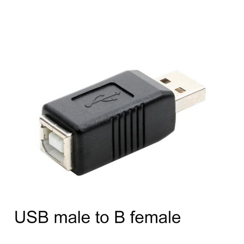 USB 2.0 «мама-USB» типа A типа B «папа-папа» «мама-папа» черный адаптер, разъем преобразователя электроники