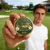 Памятная монета Masters по гольфу 2026 года Декоративное украшение для дома Металлическая коллекционная монета Ограниченная серия