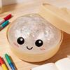 Squishy Dumpling Stress Relief Toy, Slow Rising Sensory Fidget, Soft Texture Glitter Bead, 1 Pack