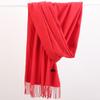 LCsanyp Women's Solid Color Acrylic Scarf Shawl