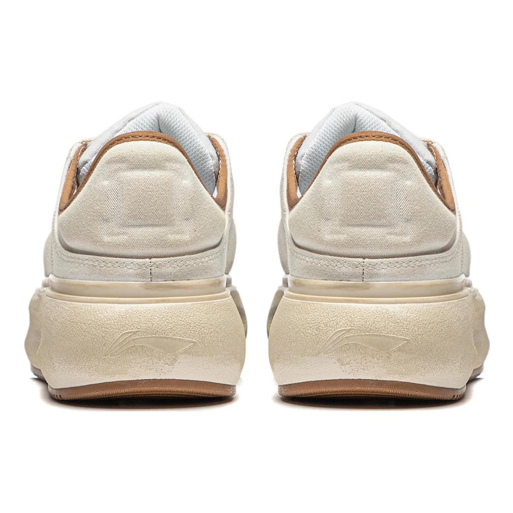 New LiNing Yun You C4D Slip Resistant Low Top Casual Shoes Women's Ivory AZGT044-6