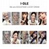I-DLE Мы IDOUSTAGE Розыгрыш Счастливый Билет Официальная Фотокарточка