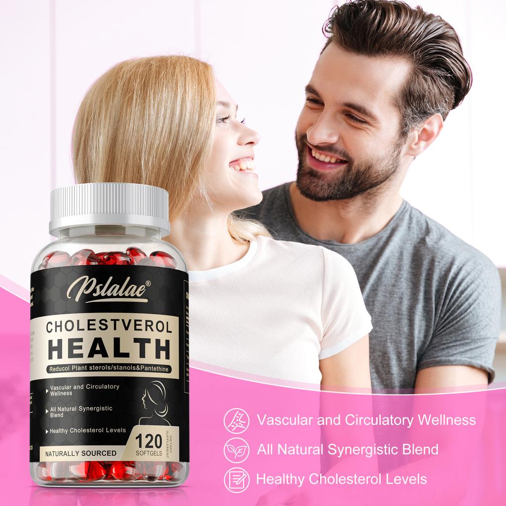 High-purity phytosterol capsules, natural supplements, potent formula, suitable for adults.