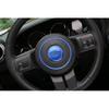 2x Blue Steering Wheel Center Trim Ring For 11-16 Jeep Wrangler Compass Patriot