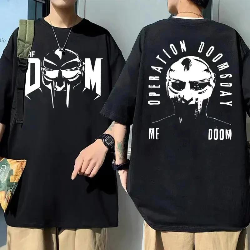 Fashion trend printed Unisex's and Unisex's T-shirt double sided graphic printed top loose high-quality short-sleeved clothing