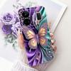 Clear For Realme GT Neo 5 Case RMX3706 Cute Cat Fashion Butterfly Funny Painted Casing For Real me GT Neo 5 Cover