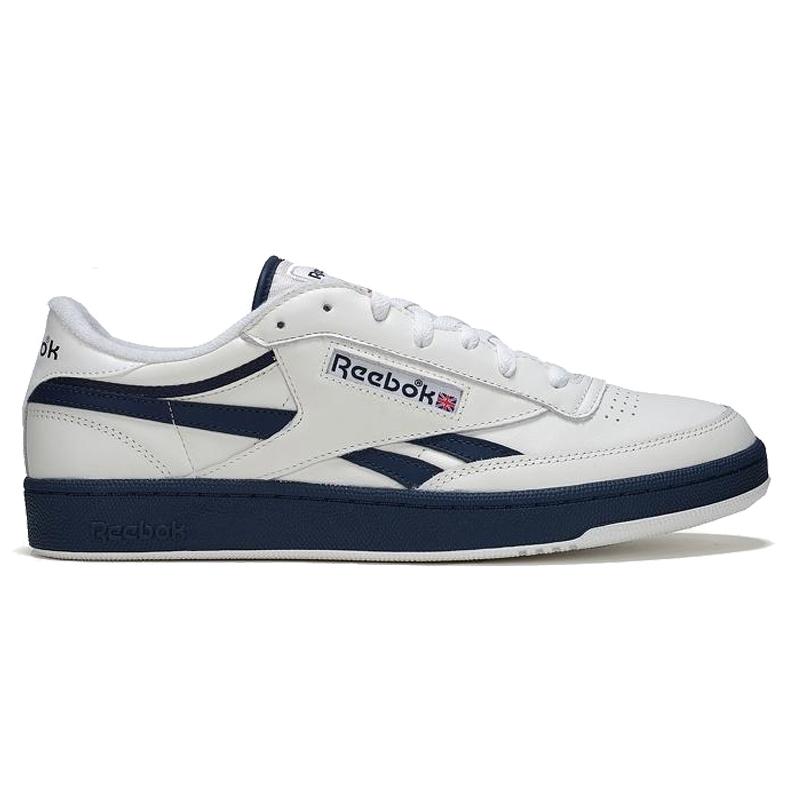Reebok Club C Revenge Vintage Chalk Vector Navy Unisex Sneakers Cream Pure-Grey 100074483