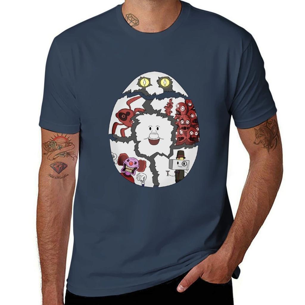 Flumpty And Friends One Night At Flumptys Tshirt Casual Street Style Short Sleeve Tee